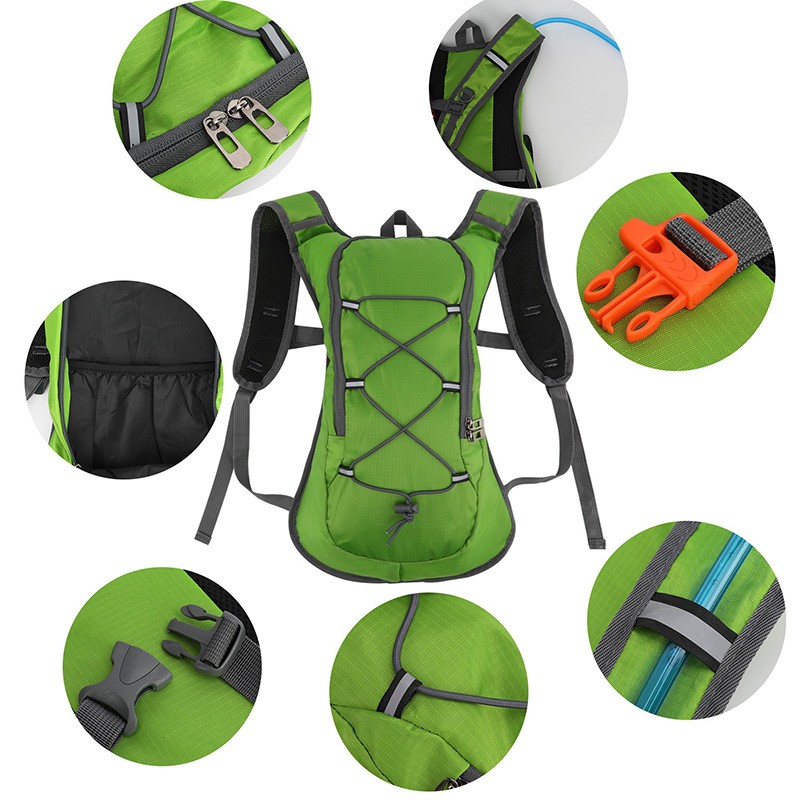 Two Layer Cycling Hydration Backpack With 2L Water Bladder 2