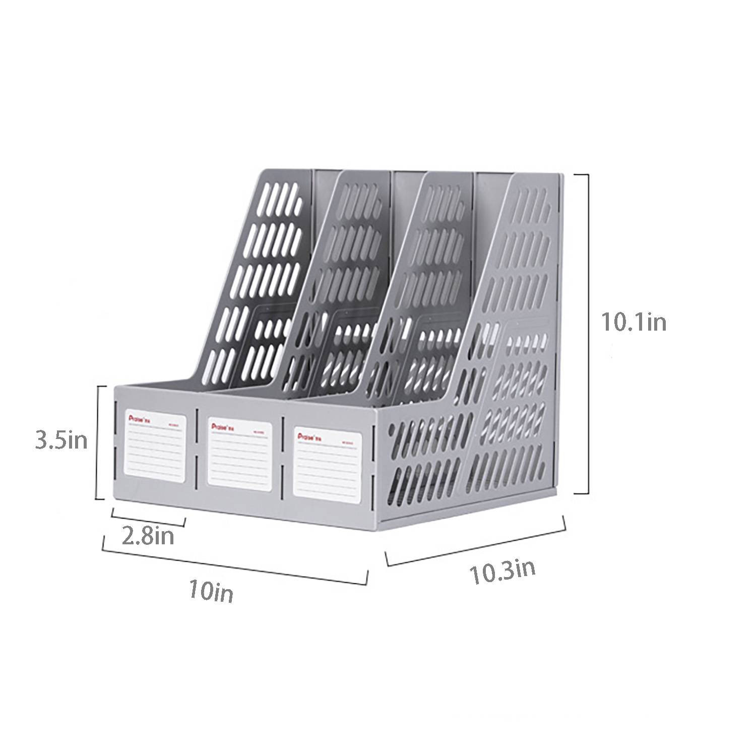 Plastic Desktop Document Storage Rack 5