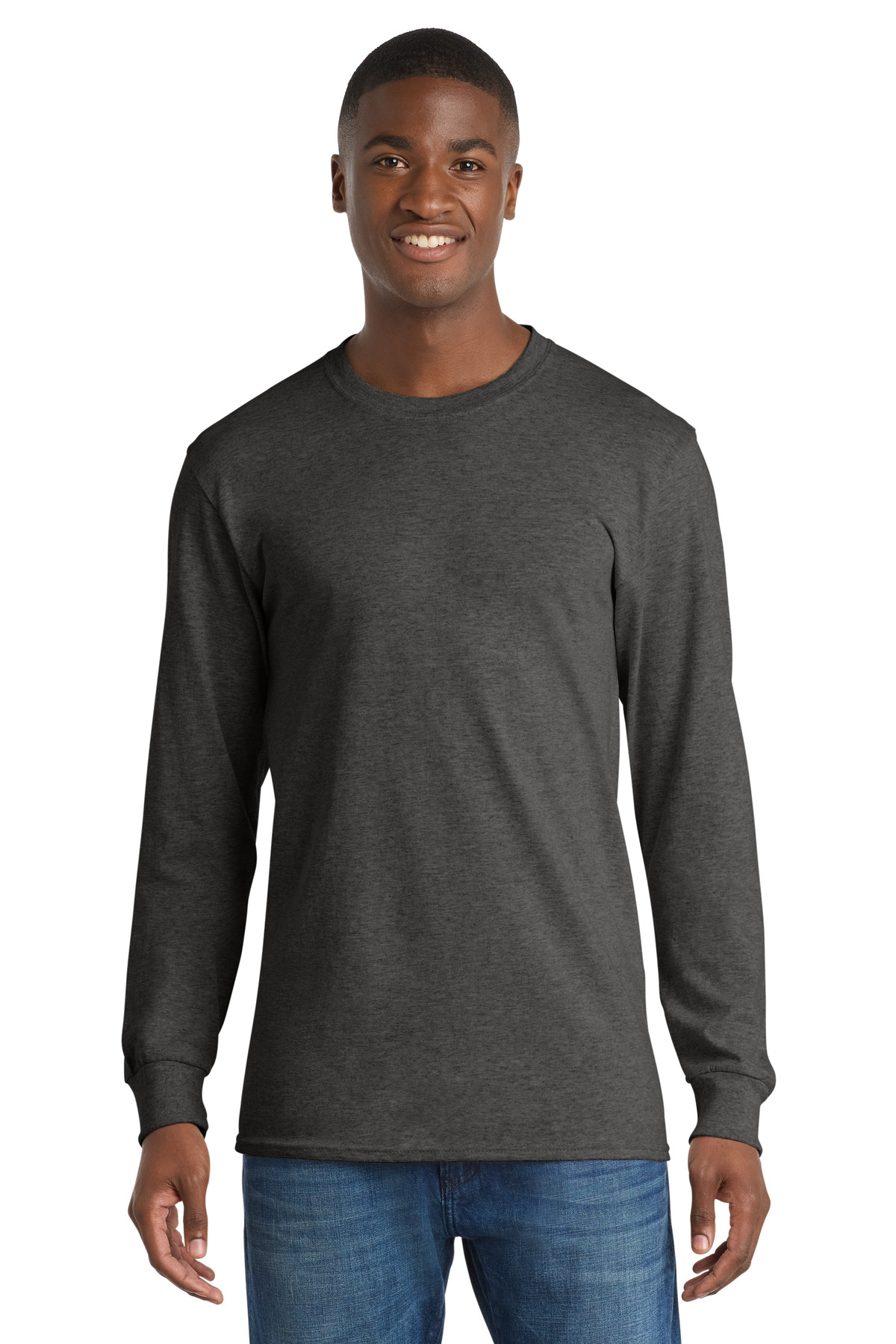 Port & Co Long Sleeve Core Cotton Tee. PC54LS 44