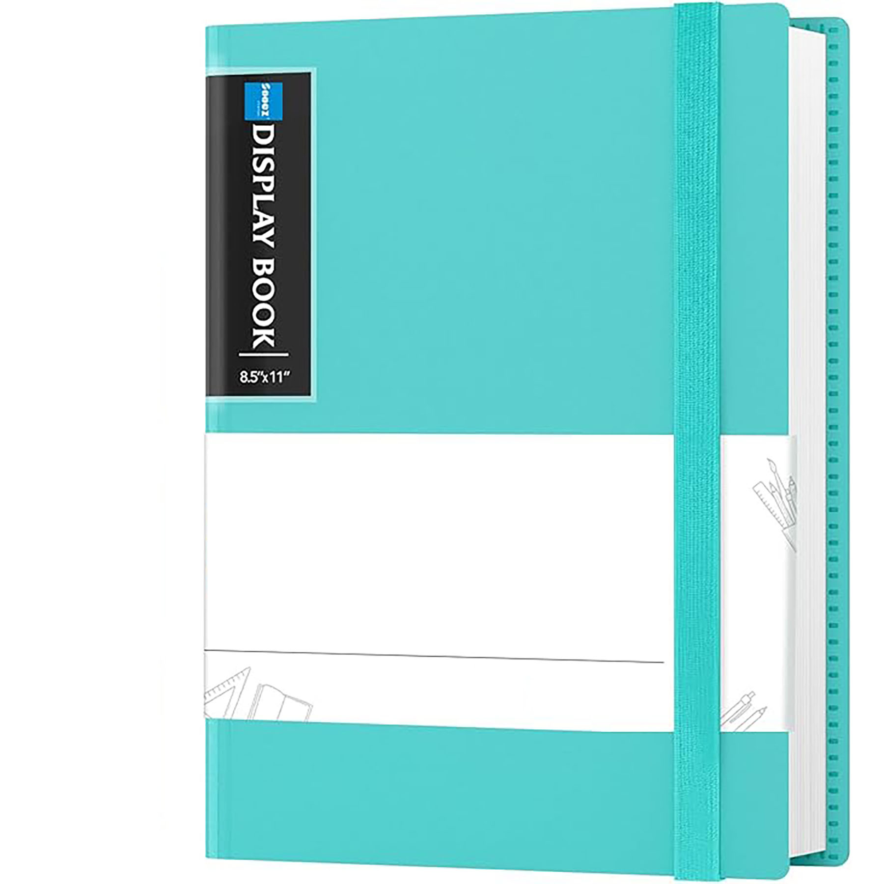 Pocket Binder with Plastic Sleeves 8