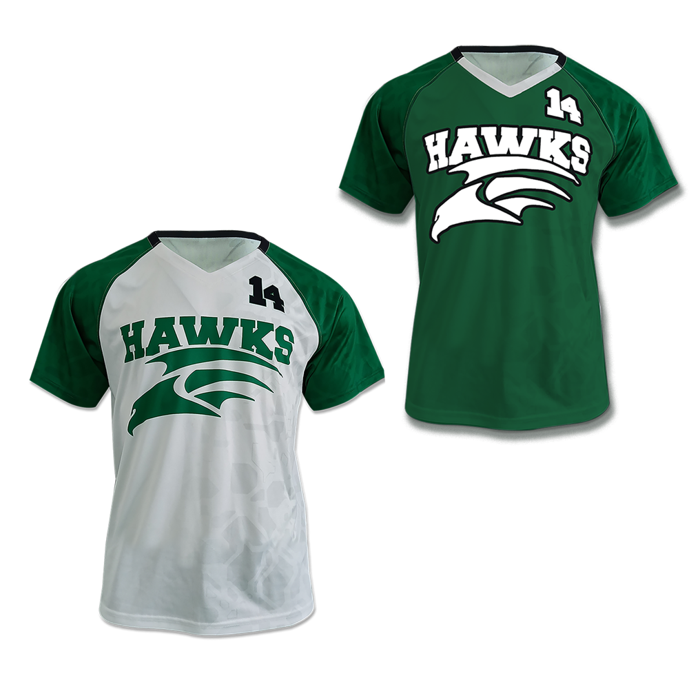 Men's Soccer Reversible V-Neck SS Pinhole Mesh Jersey 2