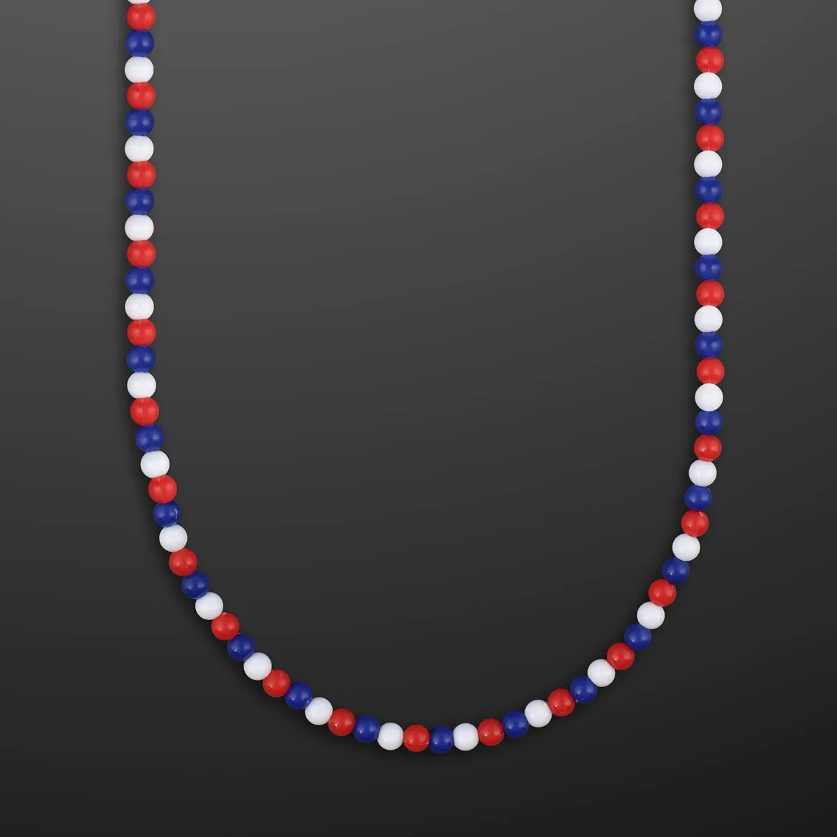 Patriotic Beads with Breakaway Clasp (NON-Light Up) 1