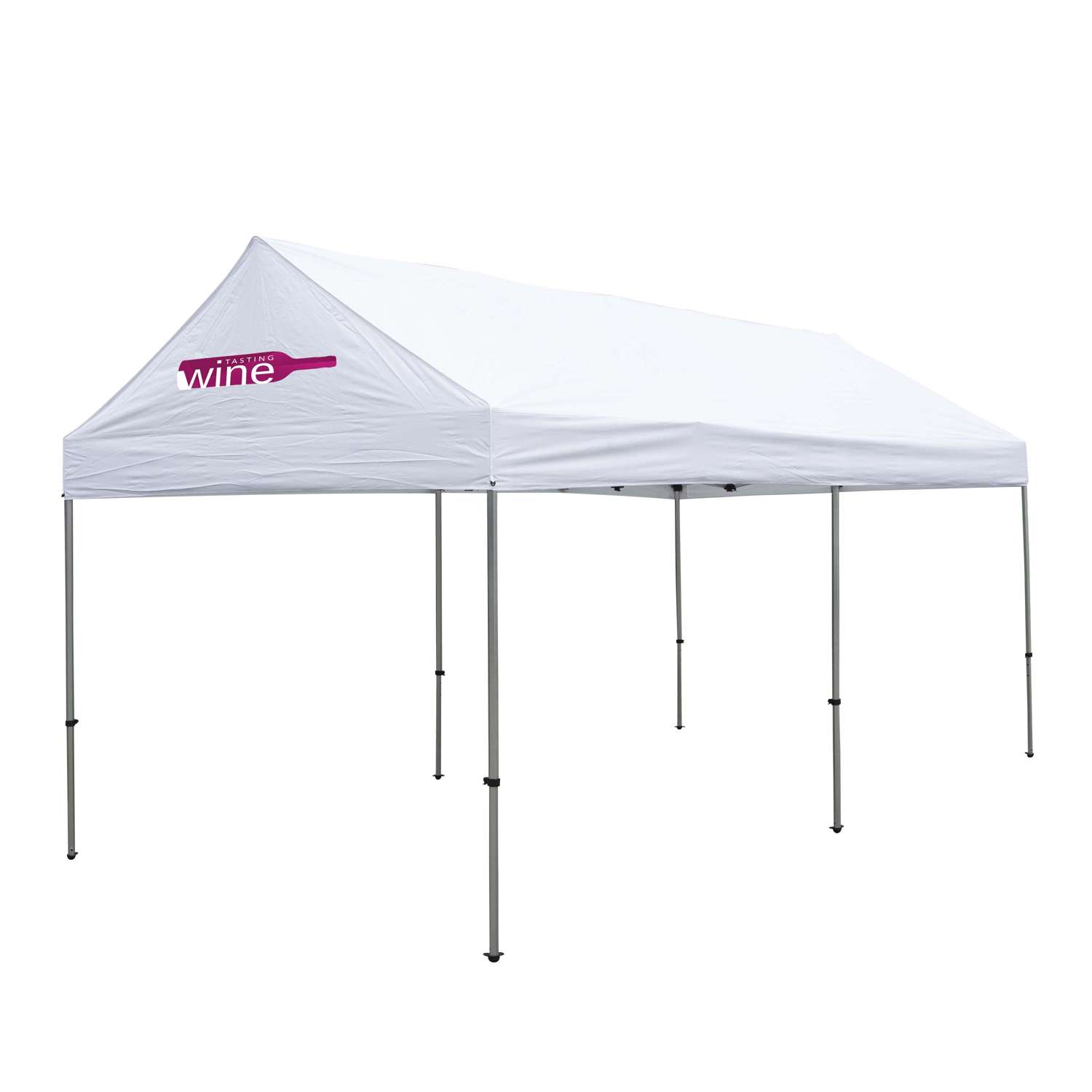 10' x 20' Premium Gable Tent Kit (Full-Color Imprint, 1 Location)
