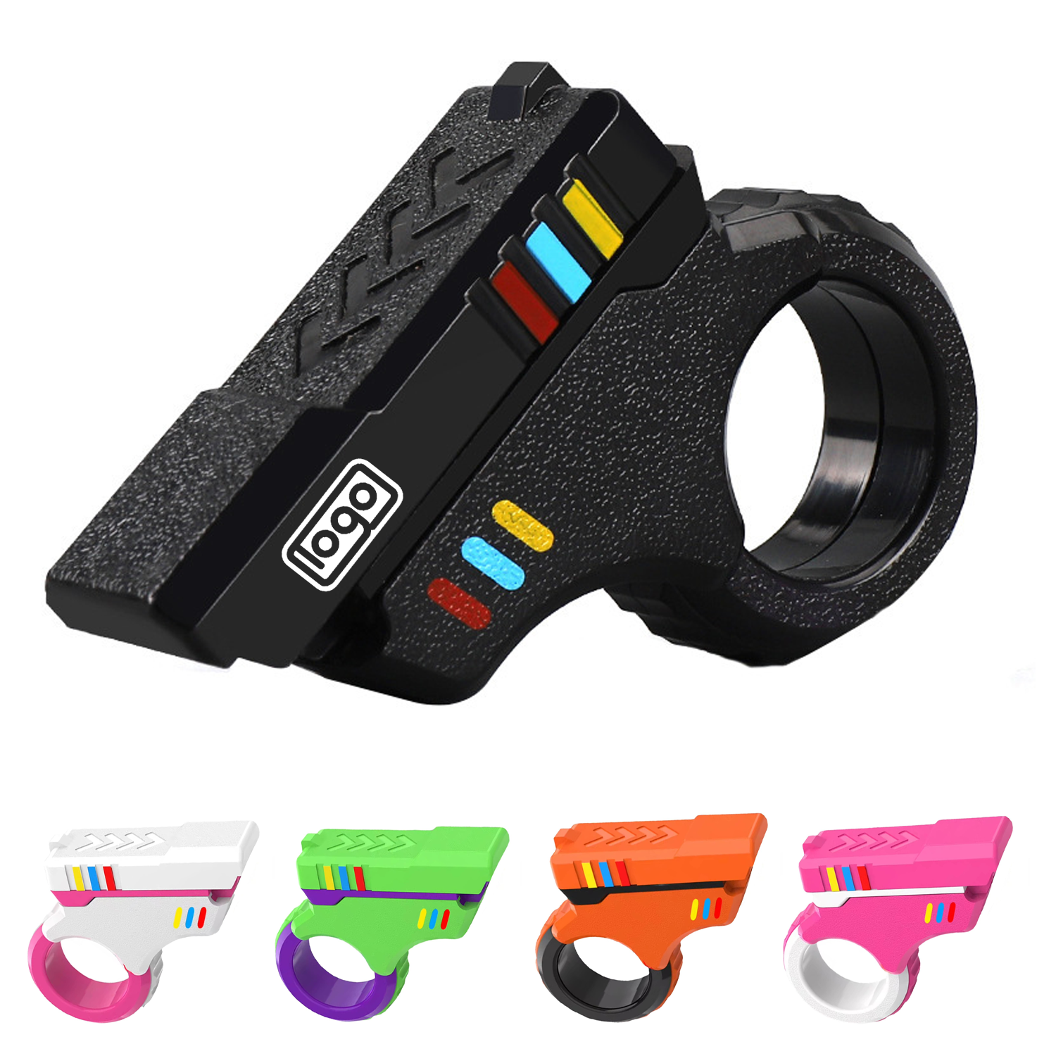 Haptic Slider Fidget Spinner Gun Stress Relief Toys 3