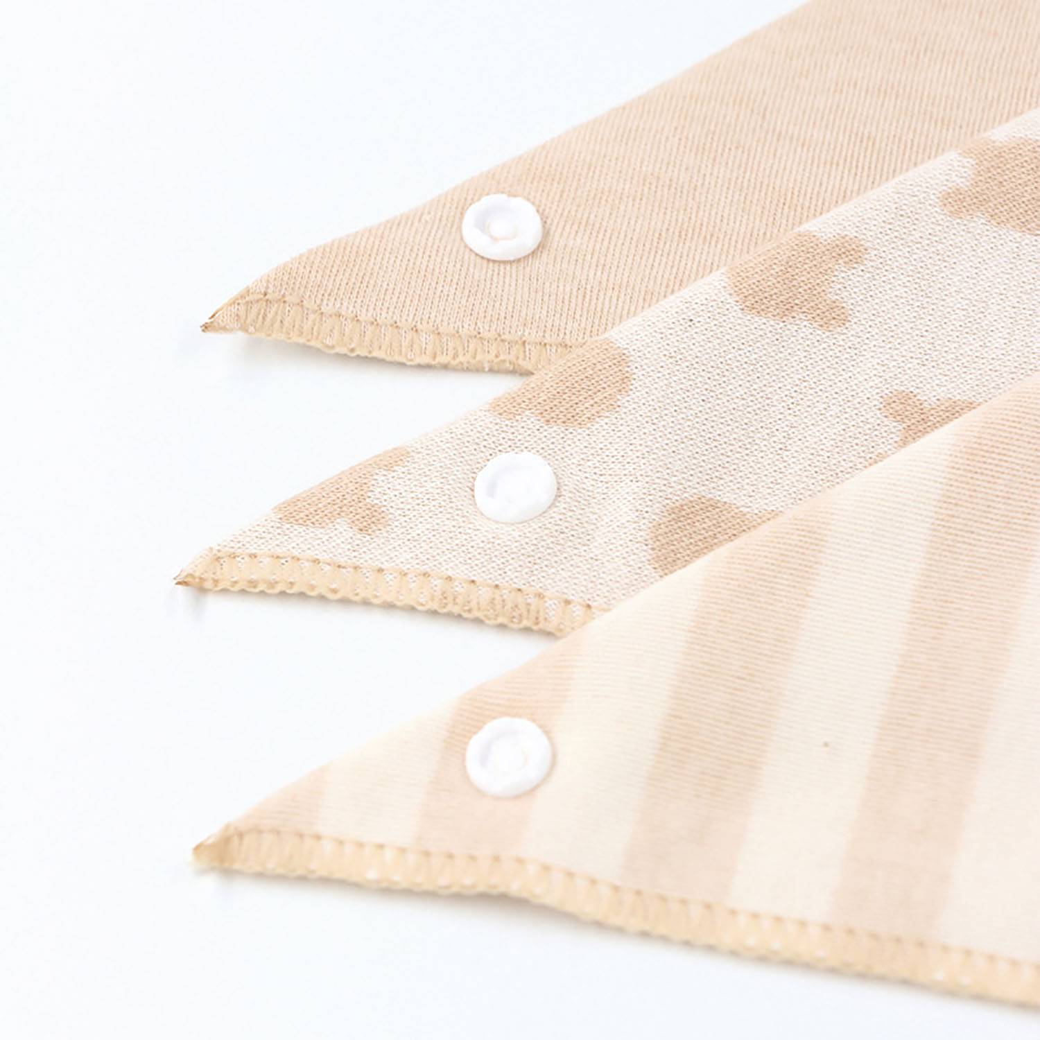 Breathable Baby Cotton Triangle Drool Bib 3
