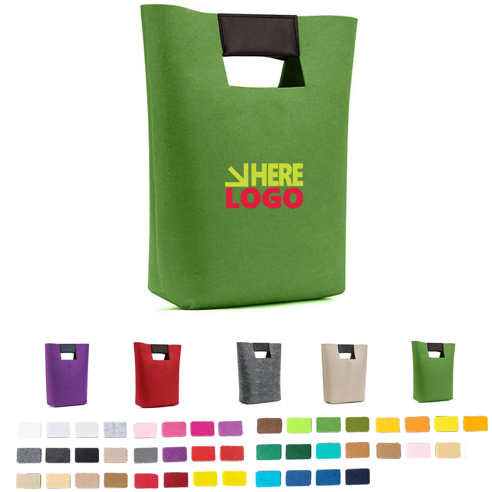 Handle Carrier Reusable Tote Bag 4