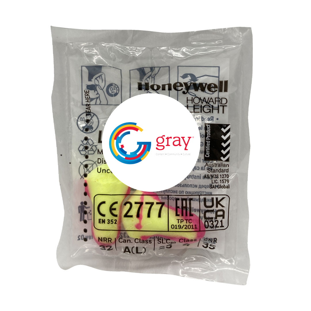 Cordless Ear Plugs with Label 1