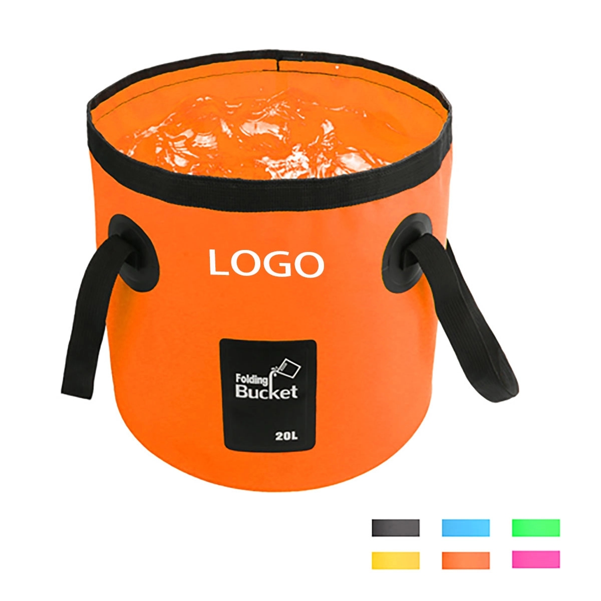 Collapsible Bucket For Camping Fishing Travelling 2