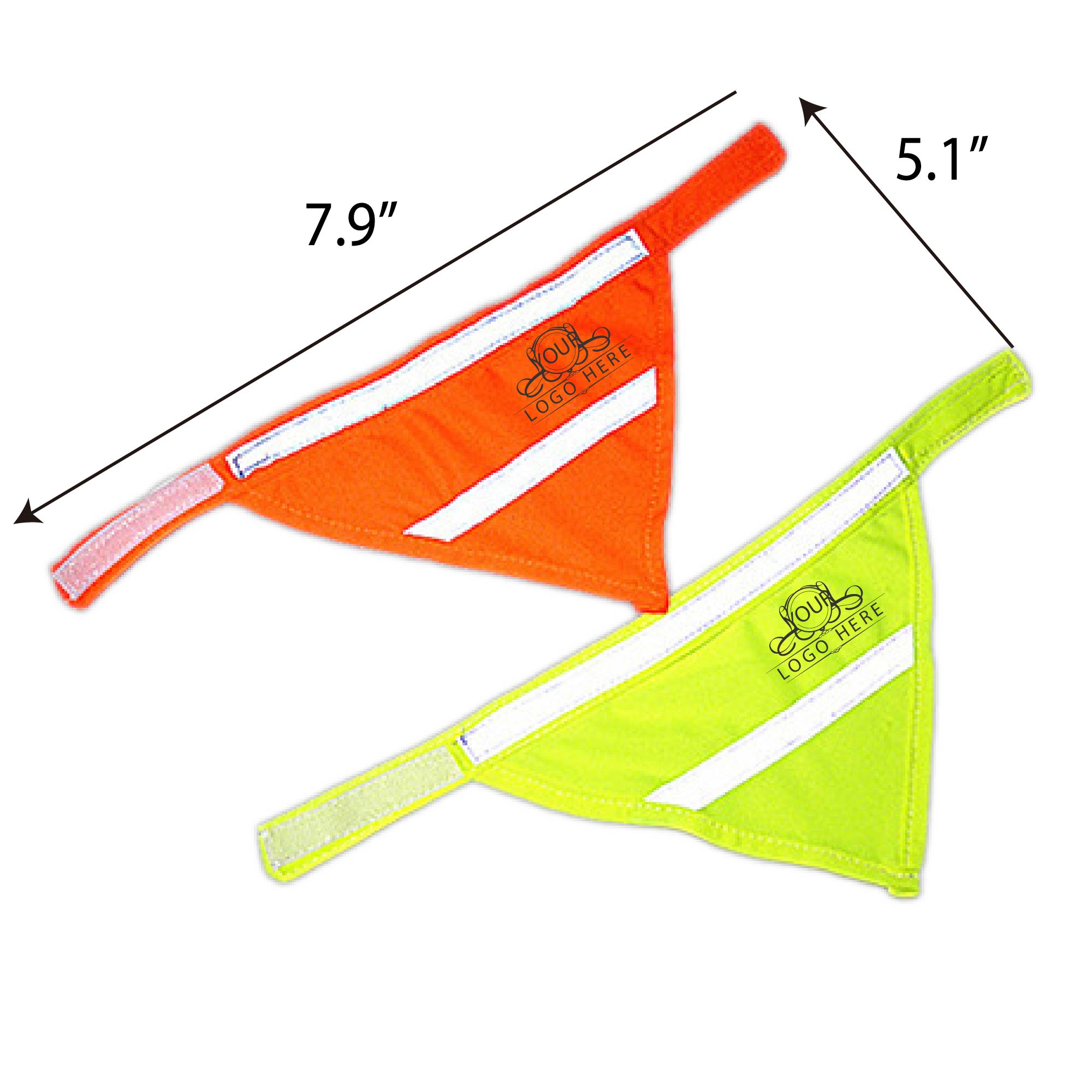 Dog Reflective Bandana 2