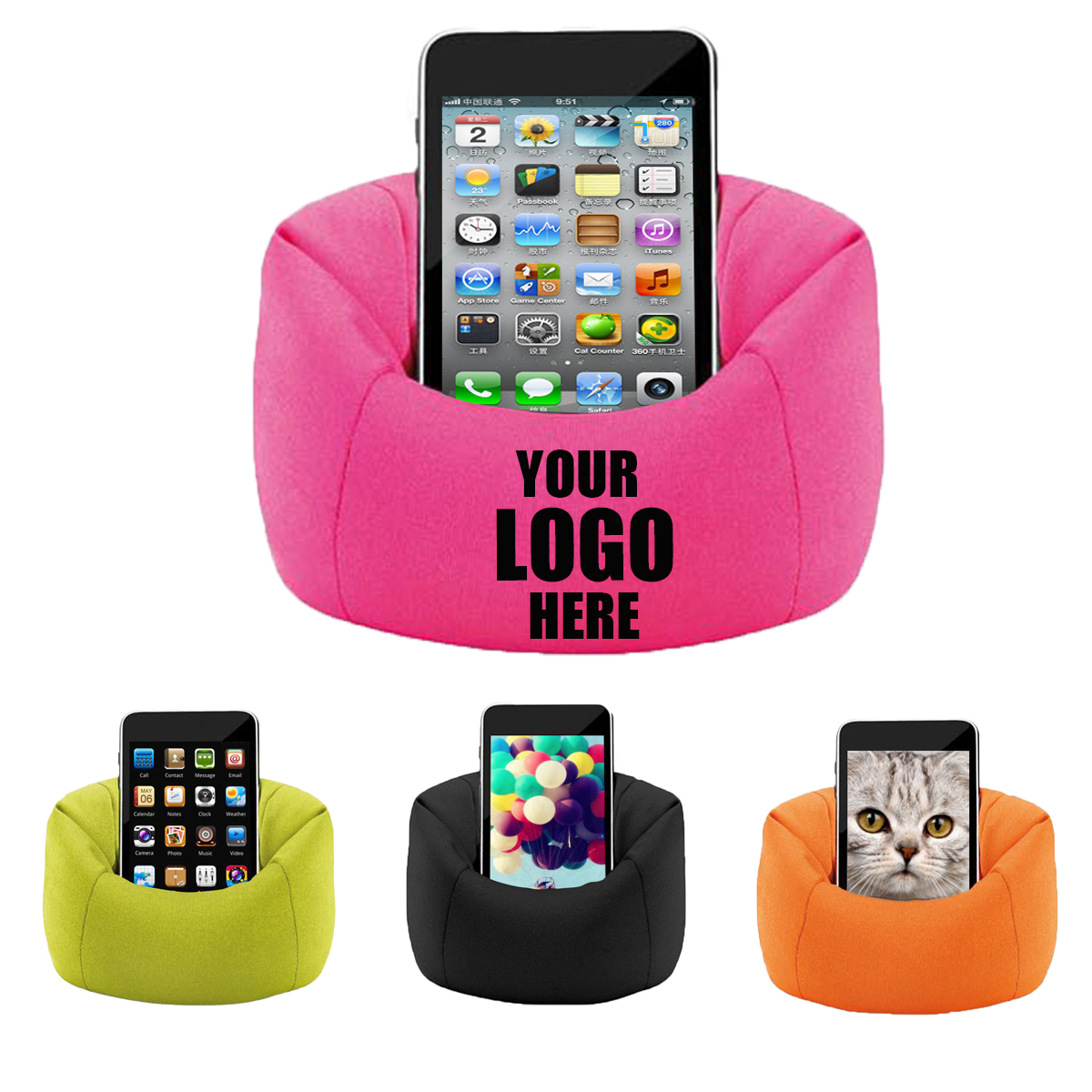 Beanbag Chair Holder for Cellphones 2