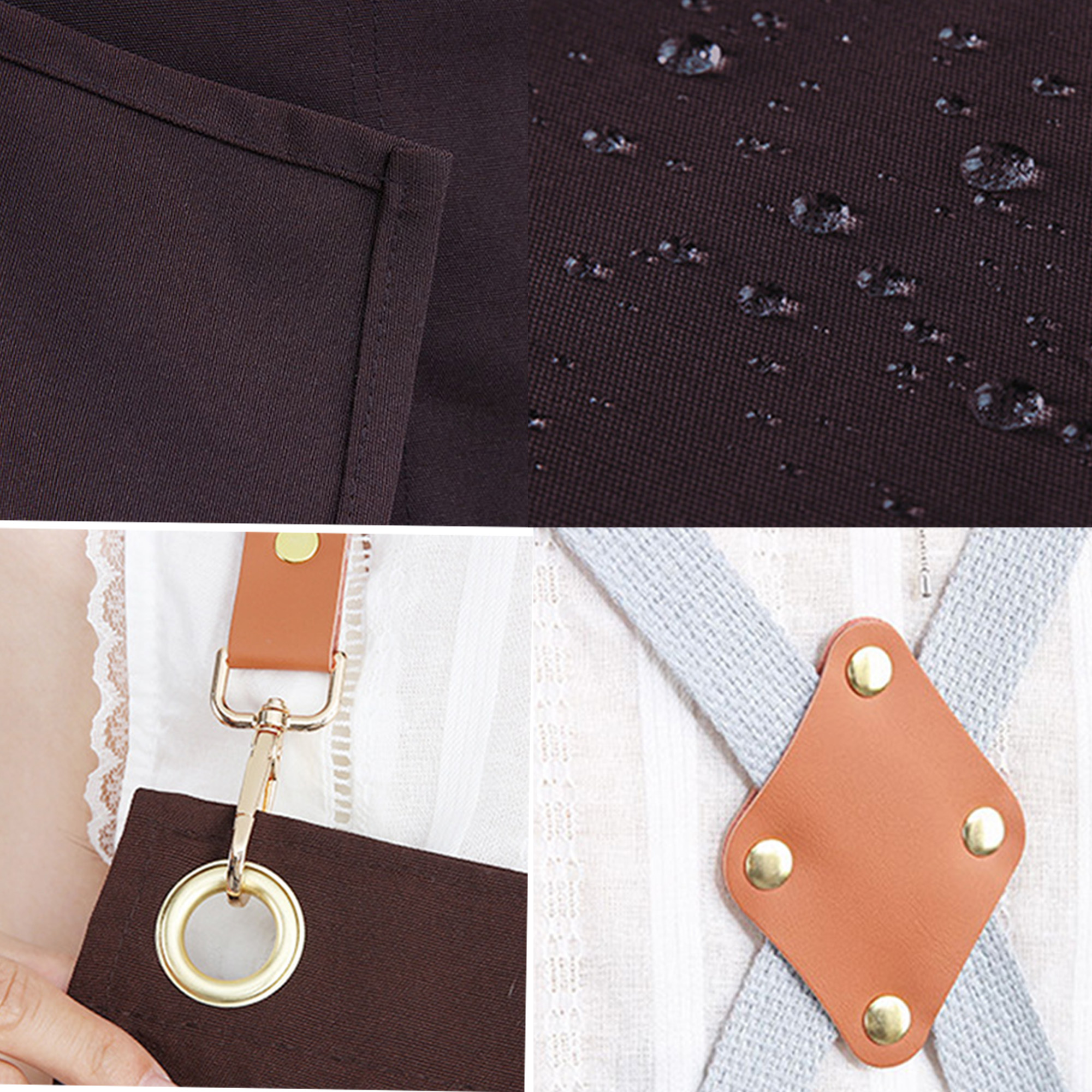 Abjustable Apron With Pockets for Gardening 1