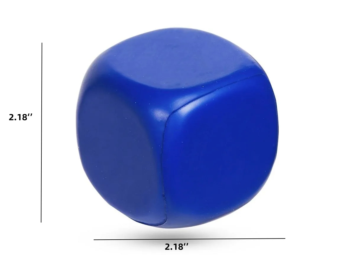 Stress Relief Cube Foam Dice 2