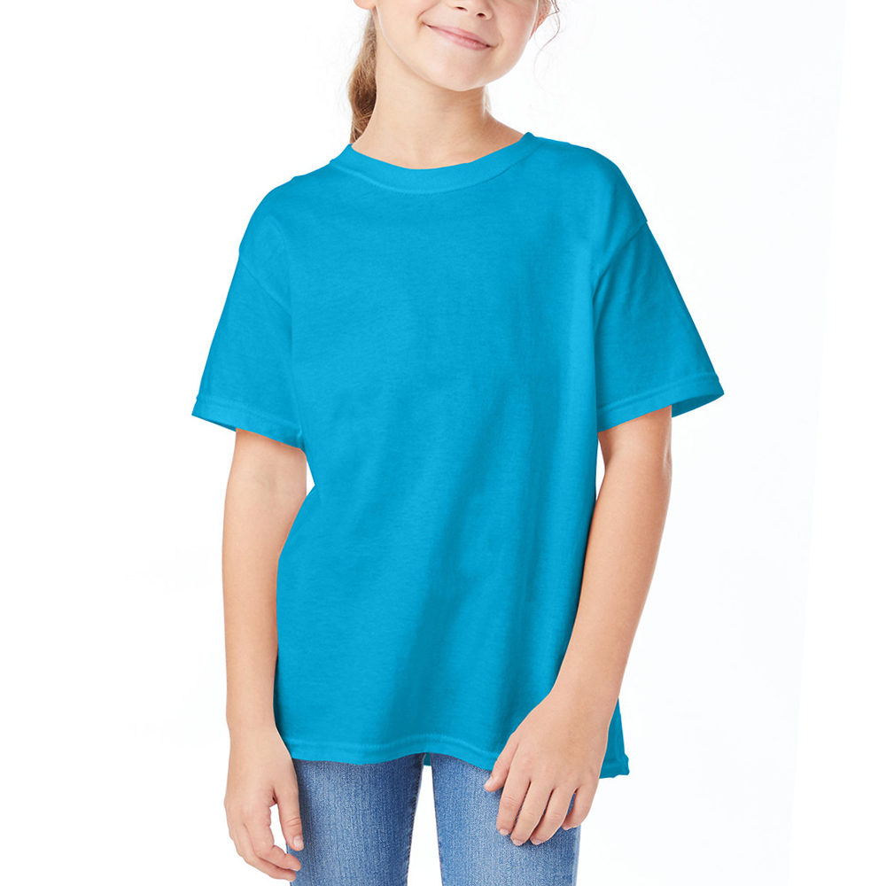 5.2 oz 100% Cotton (preshrunk) 44