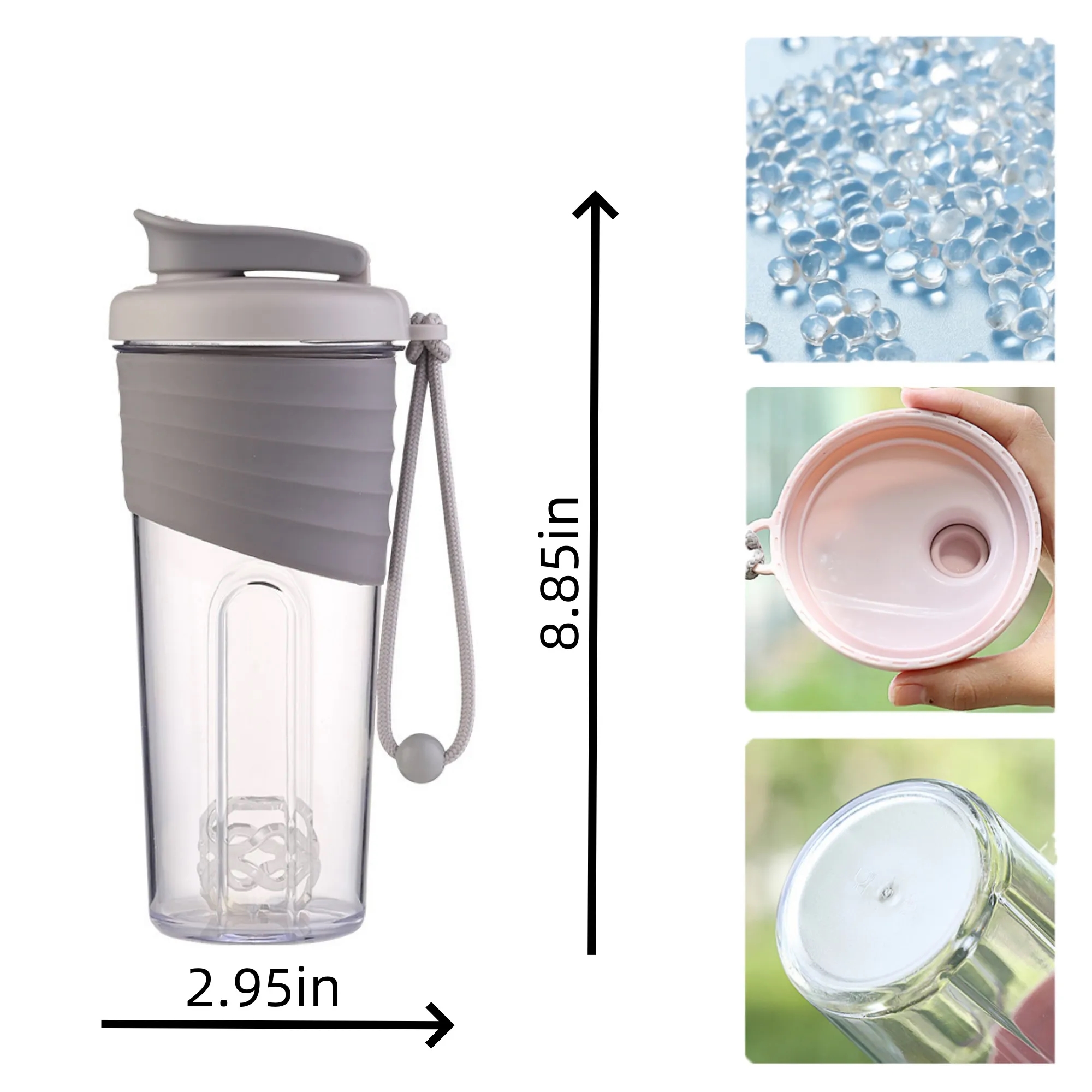 Customized protein powder shaker cup 5