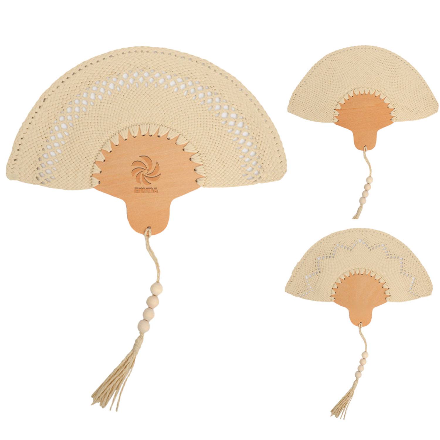 Handcrafted Rattan Fan