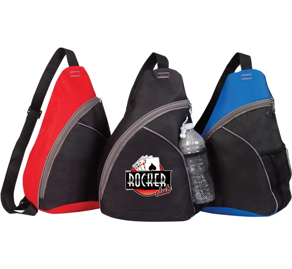 Zipper Sling Backpack