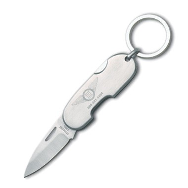 Deluxe Locking Blade Pocket Knife with Key Ring 1