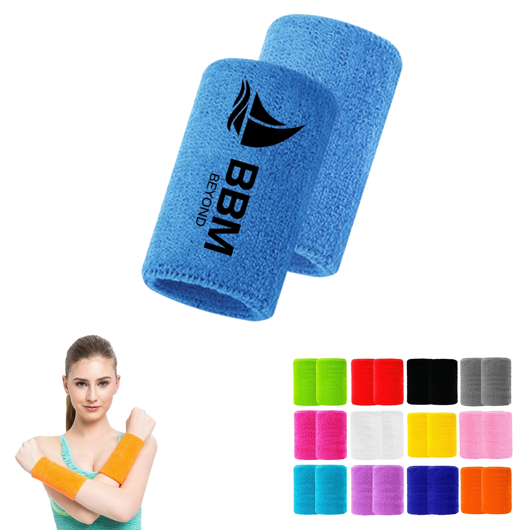 Sports Sweatband Wristband 2