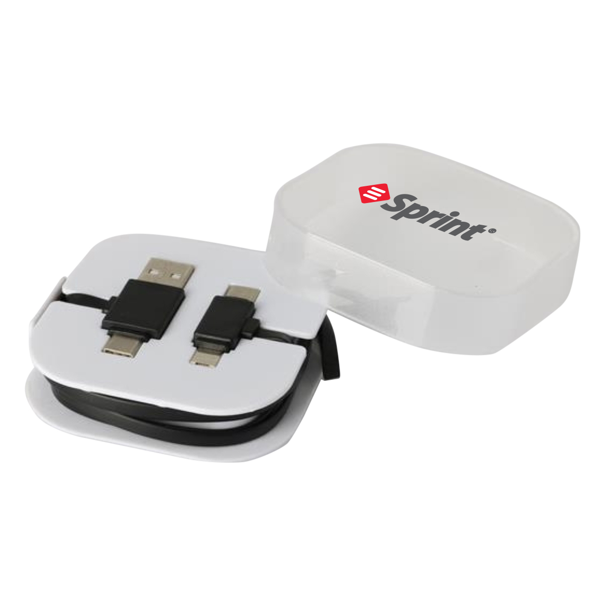 4-In-1 Multi-Connector Charging Cable: Micro/Type C To Type C/Lightning 8