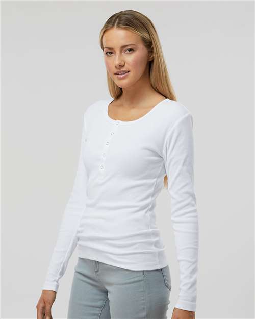 Women's Harper Long Sleeve Henley - BW2402 46