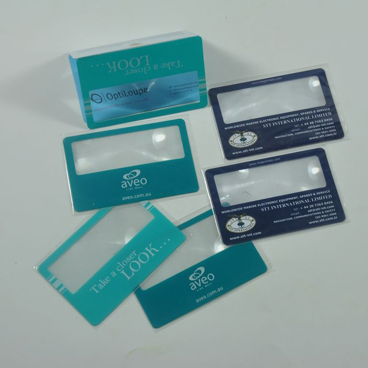 Name Card Magnifying Glass