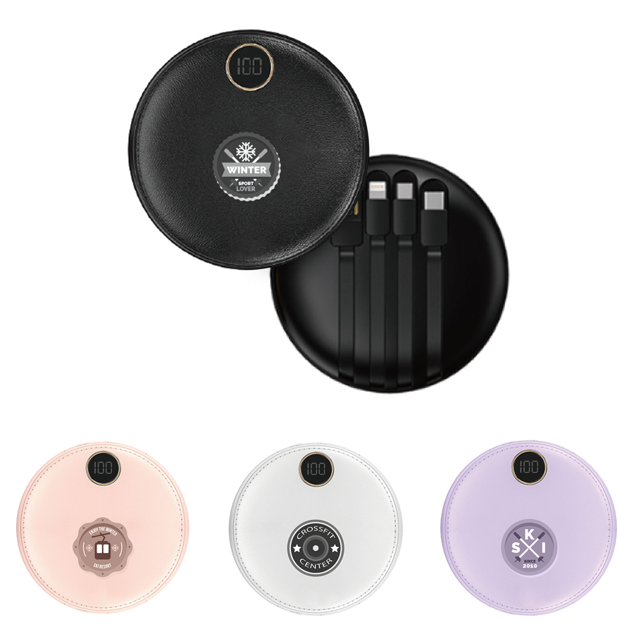 Compact Power Bank 6600mAh 8