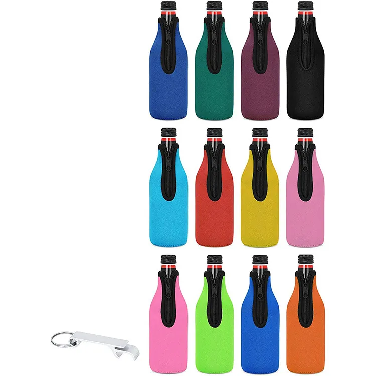 Beer Bottle Neoprene Insulator Cooler, custom koozie with logo imprint 5