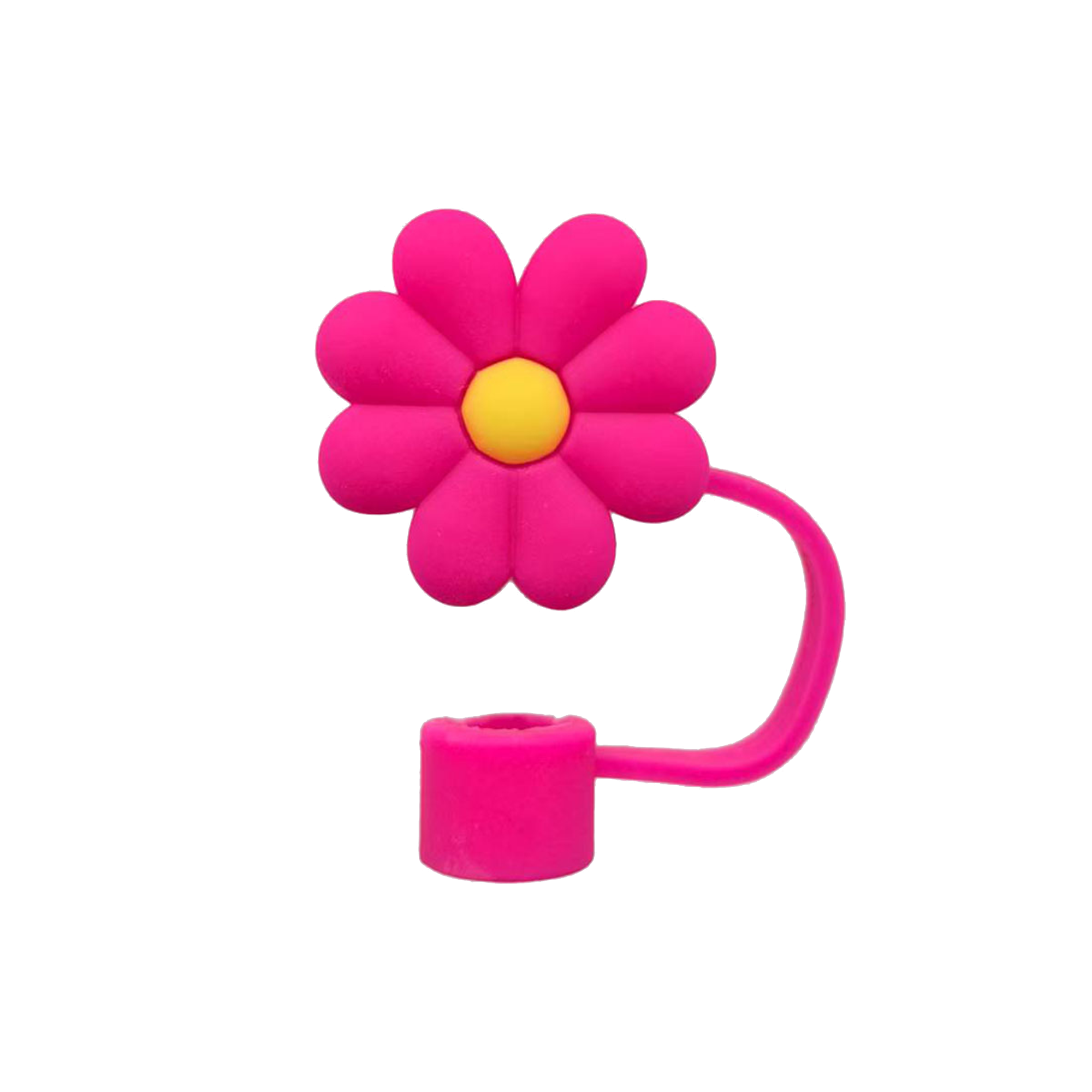 Food Grade Silicone Straw Dust Cap For 7 to 8 Millimeter Tube 1.5" 8