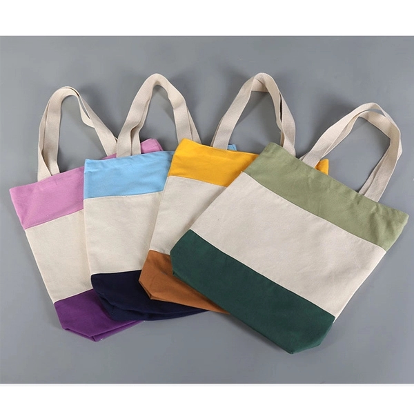 Plain 12 oz.Cotton Canvas Tote Bags 1