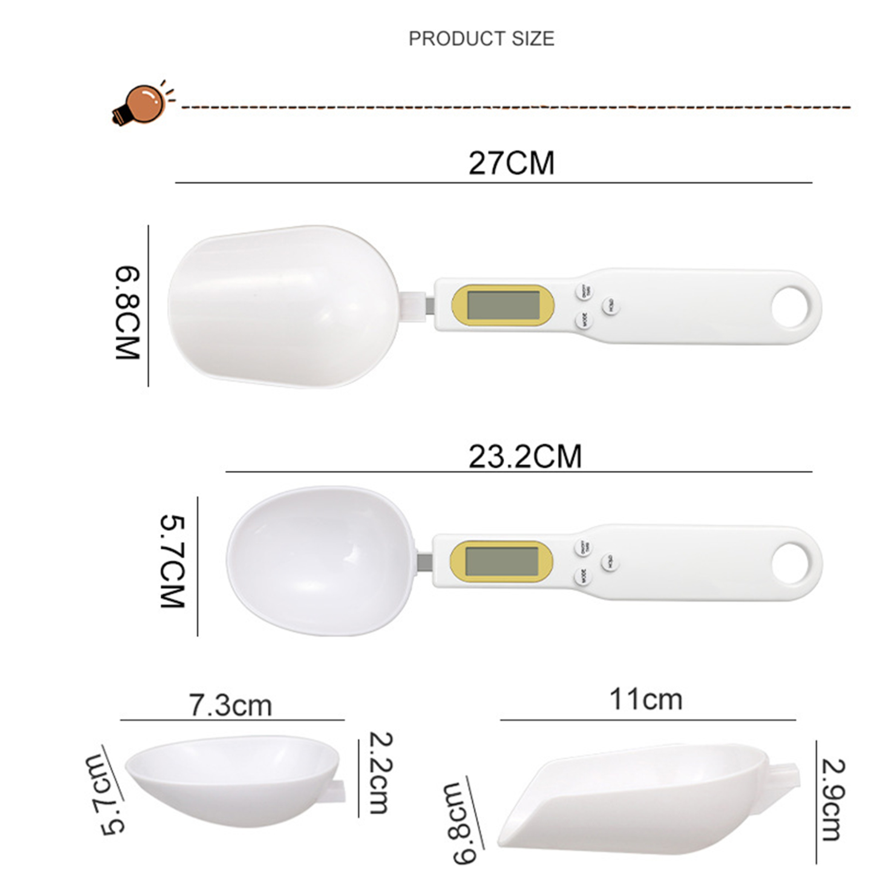 Digital Spoon Scale USB Charging 2