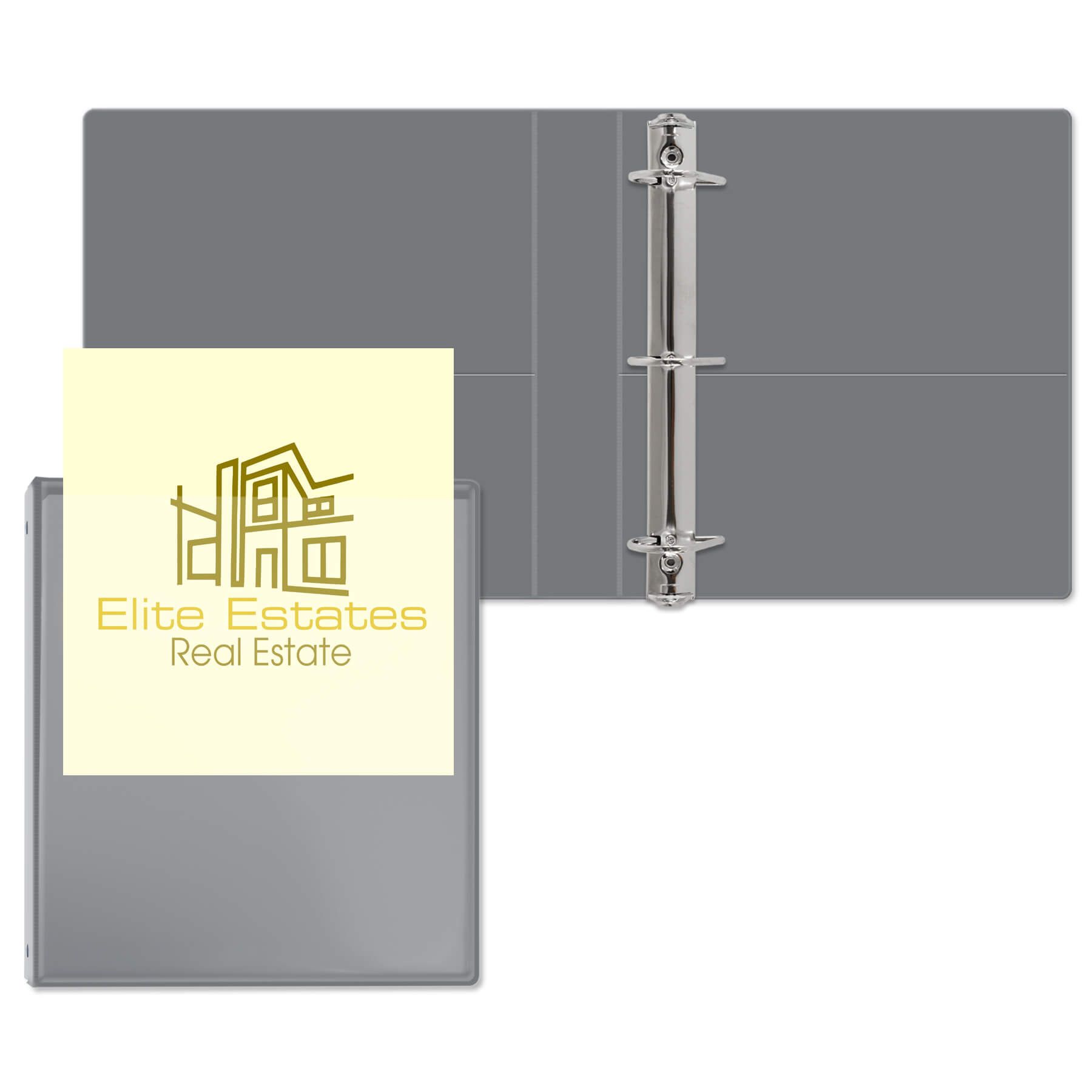 1 1/2" Overlay Angle D Ring Binder 7