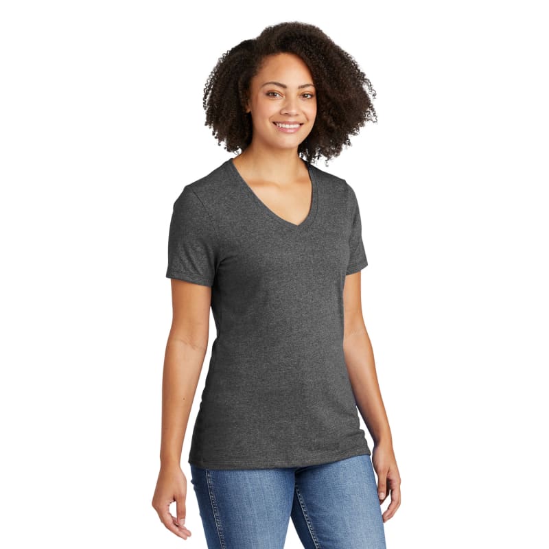 AllMade Women's Recycled Blend V-Neck Tee 8