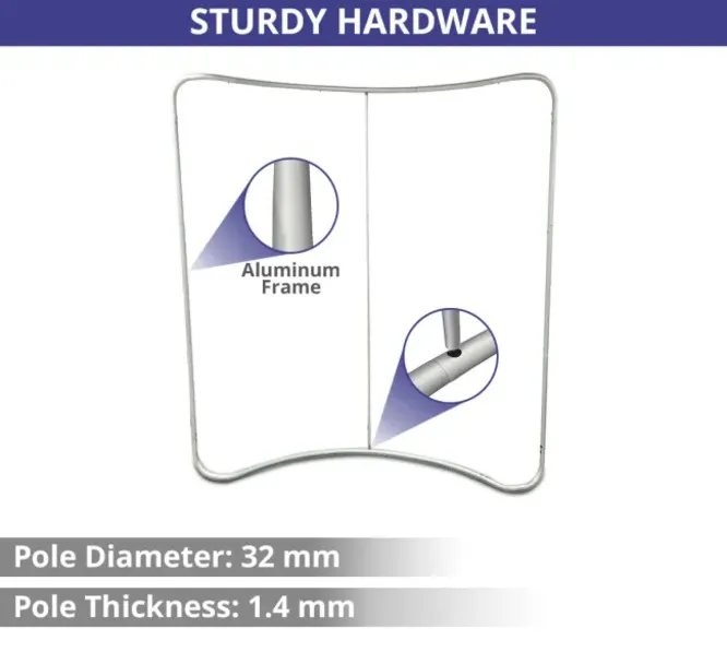 Curve Pillowcase backdrop -double side Package (10' x 8') 3