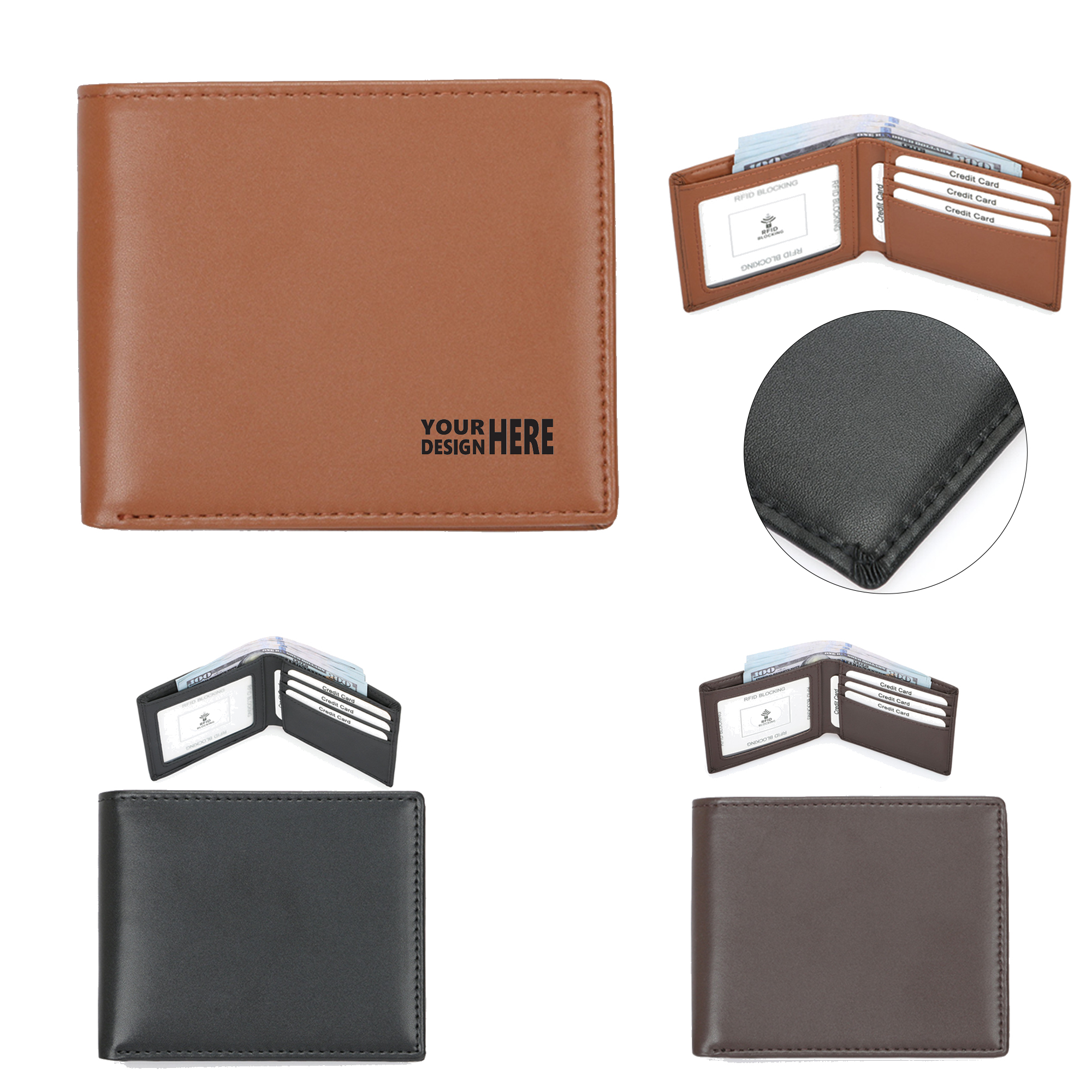 Fashion Casual Business Leather Wallet MOQ 30 2