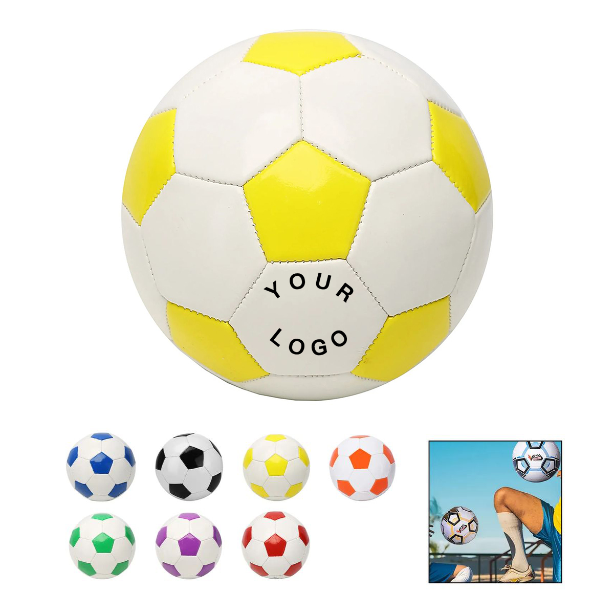 Small Soccer Ball 5.52 Inches for Training 4