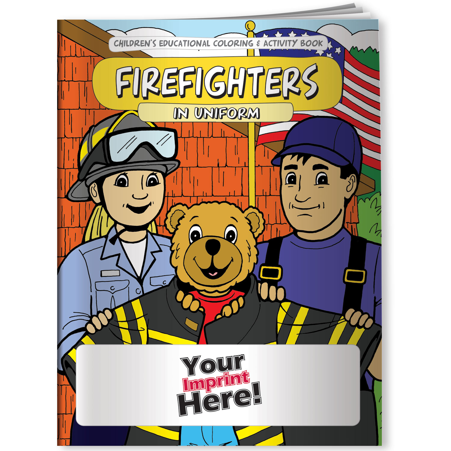 Combo Pack - CB1078 Coloring Book & 4-Pack of Crayons in a Poly Bag 6