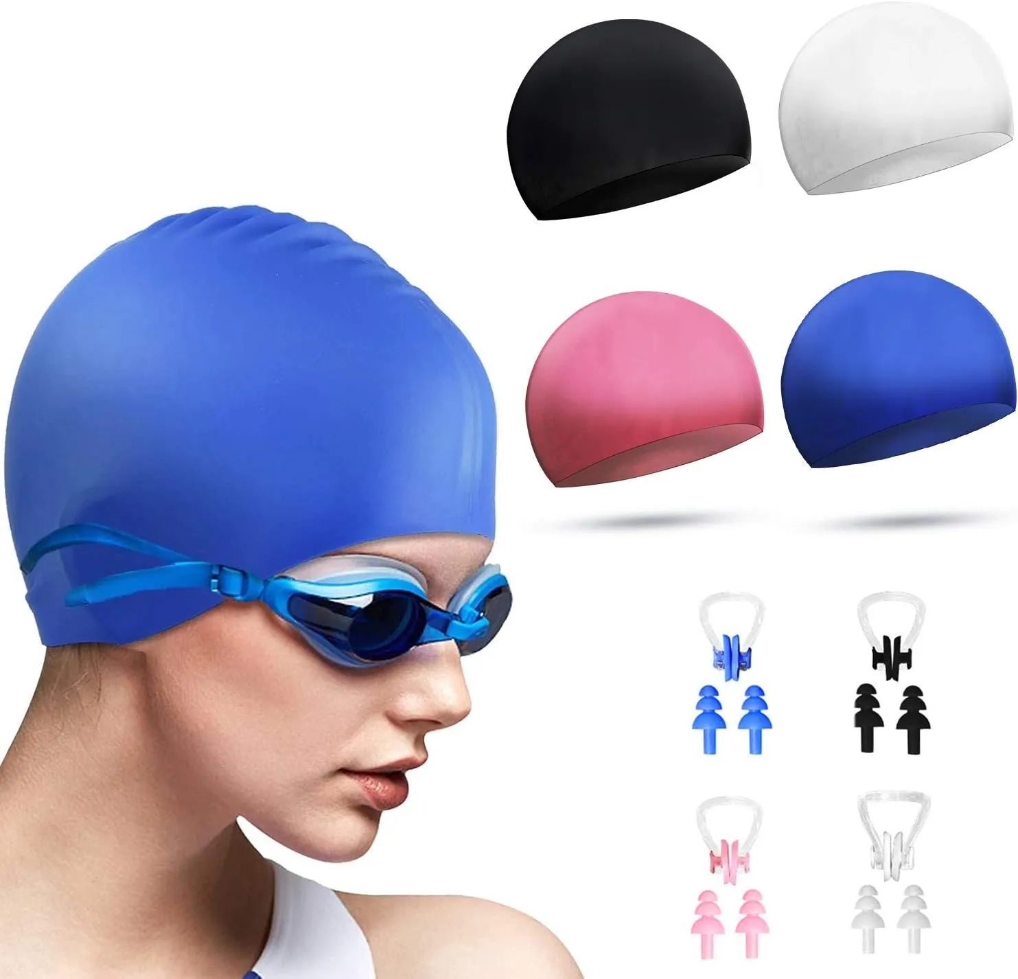 Silicone Swim Cap 5