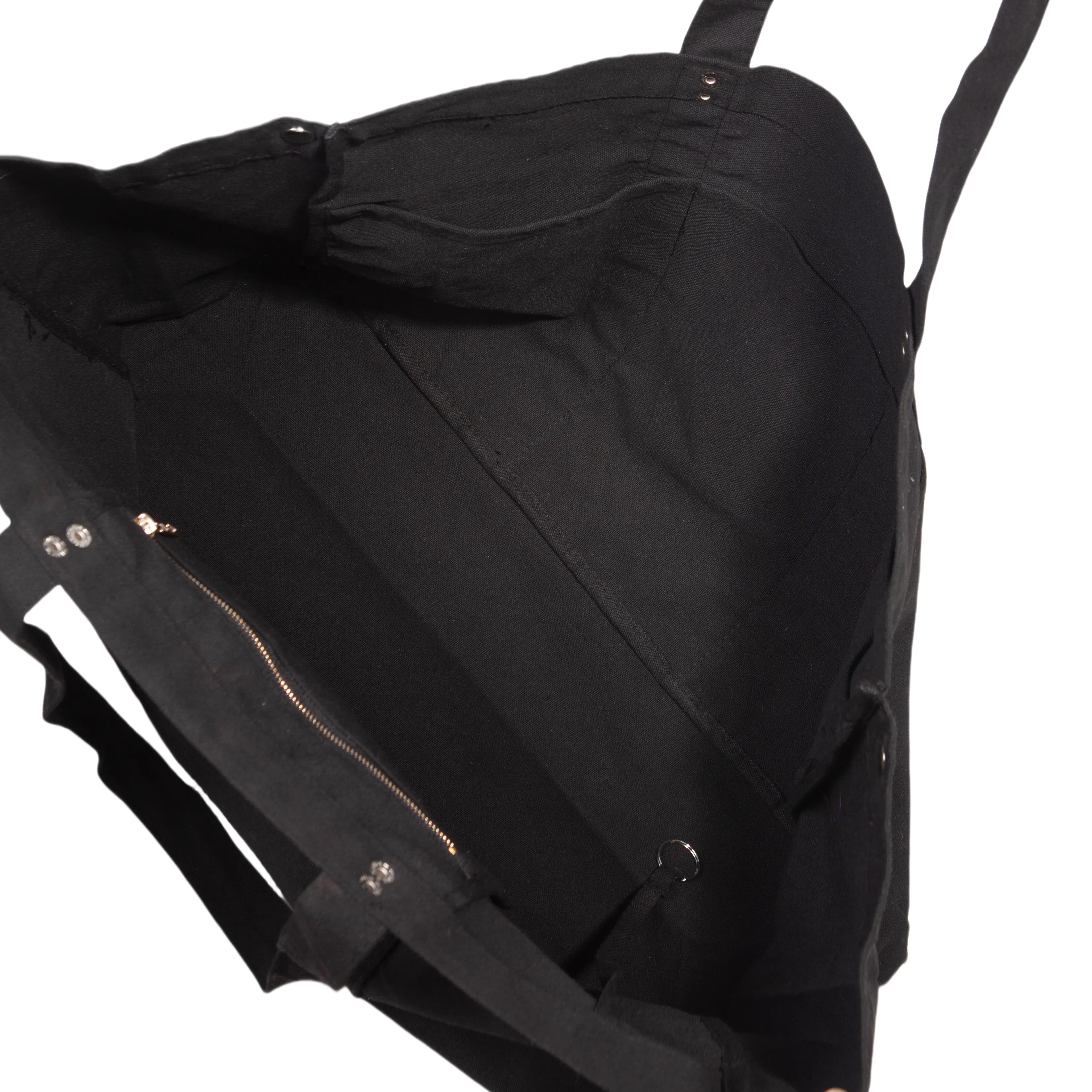 Canvas Utility Tote Bag, custom tote bag with logo imprint 3