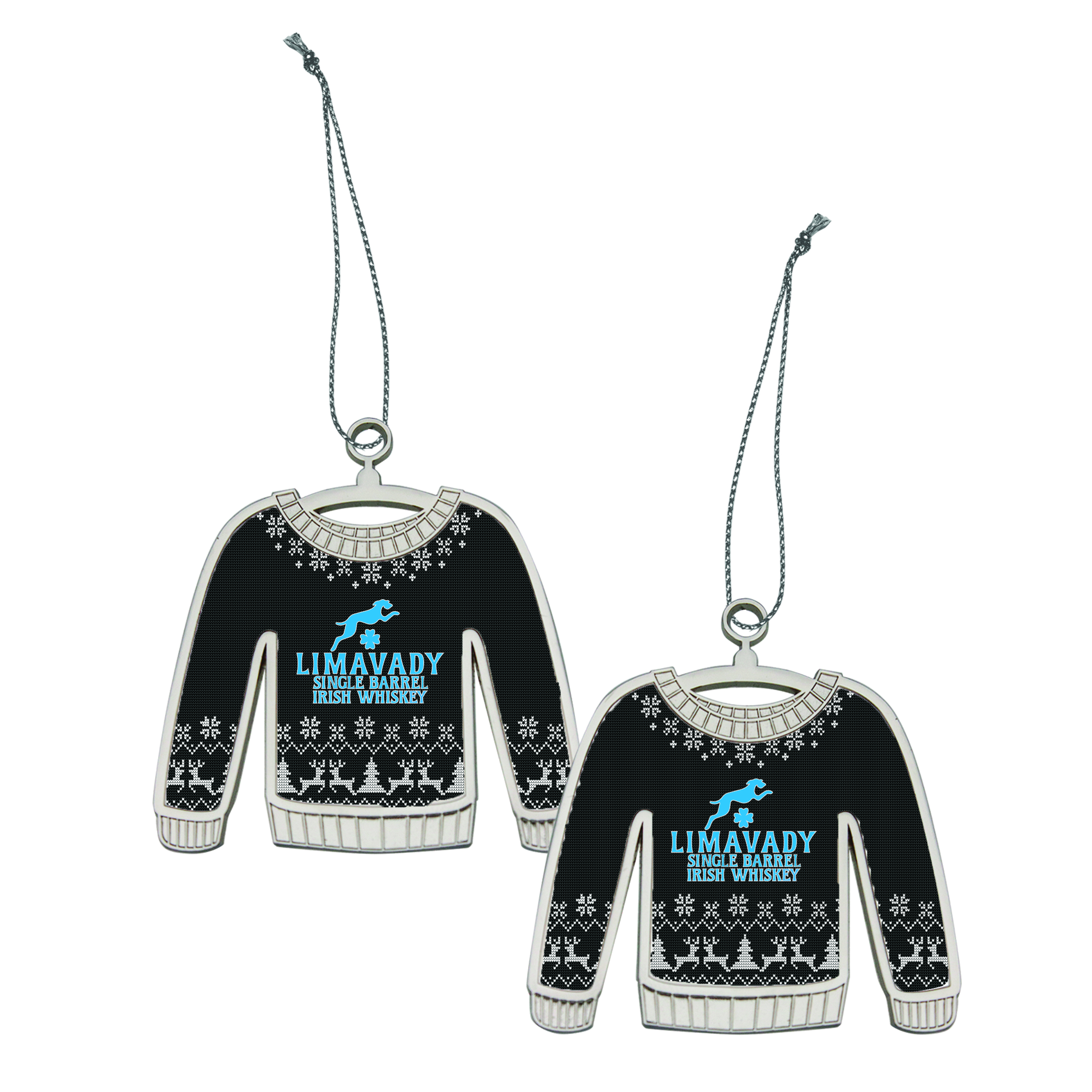 Ugly Sweater Holiday Ornament (2-Sided) 1