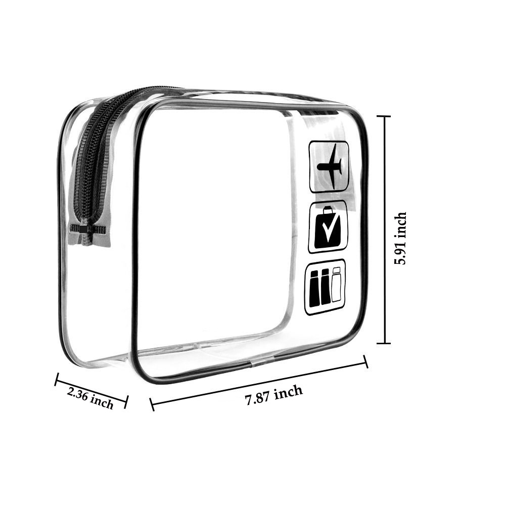 Clear Waterproof Toiletry Bag 3