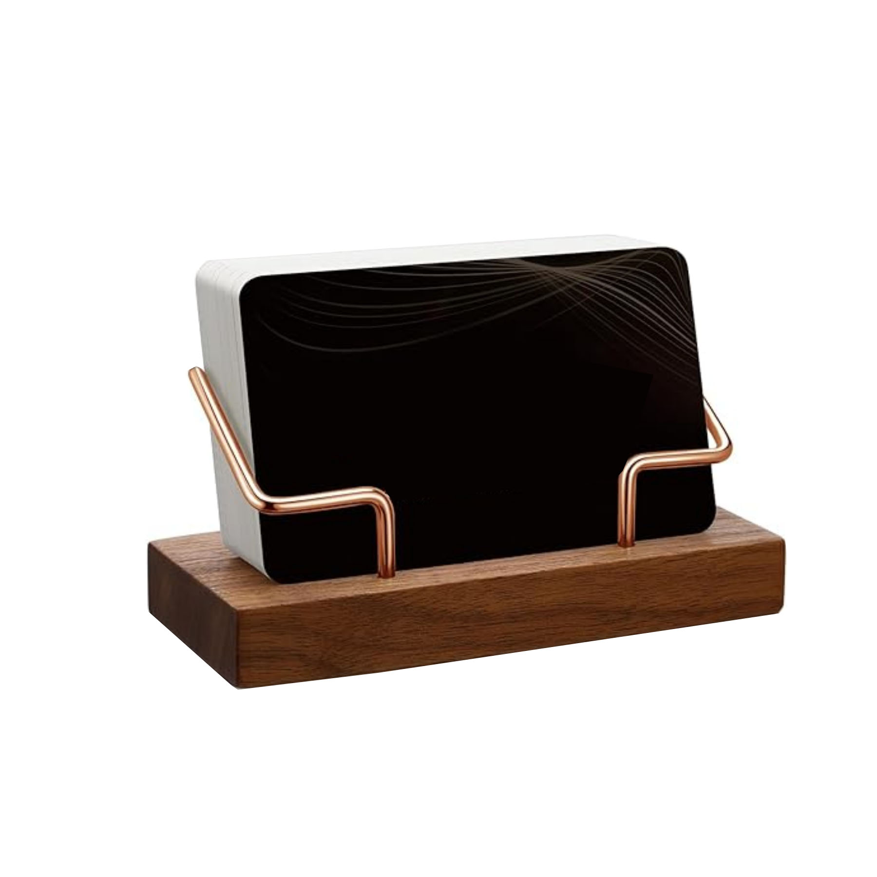 Wood Business Card Holder 4