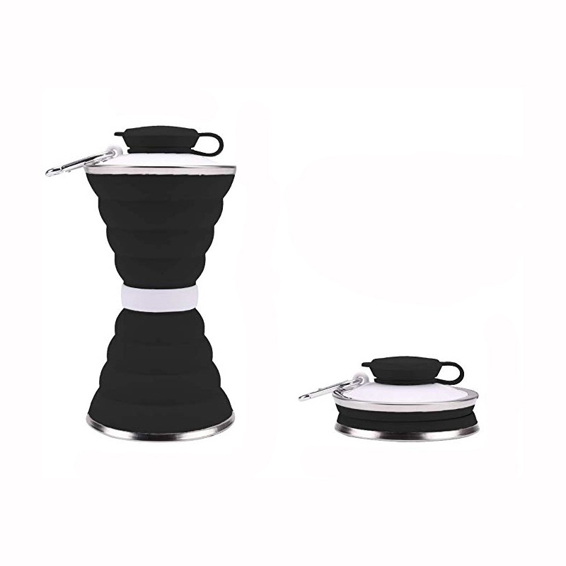 17 Ounce Silicone Folding Cup with Carabiner 9