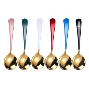 8.26 Inch Dual Color Gold Spoon 25
