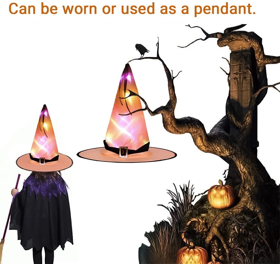 Halloween Glowing Witch Hat 3