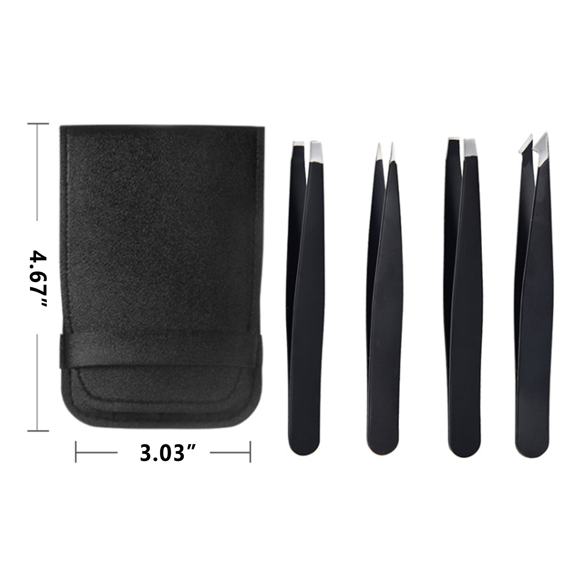 Stainless Steel Professional Tweezers Set MOQ 50 2