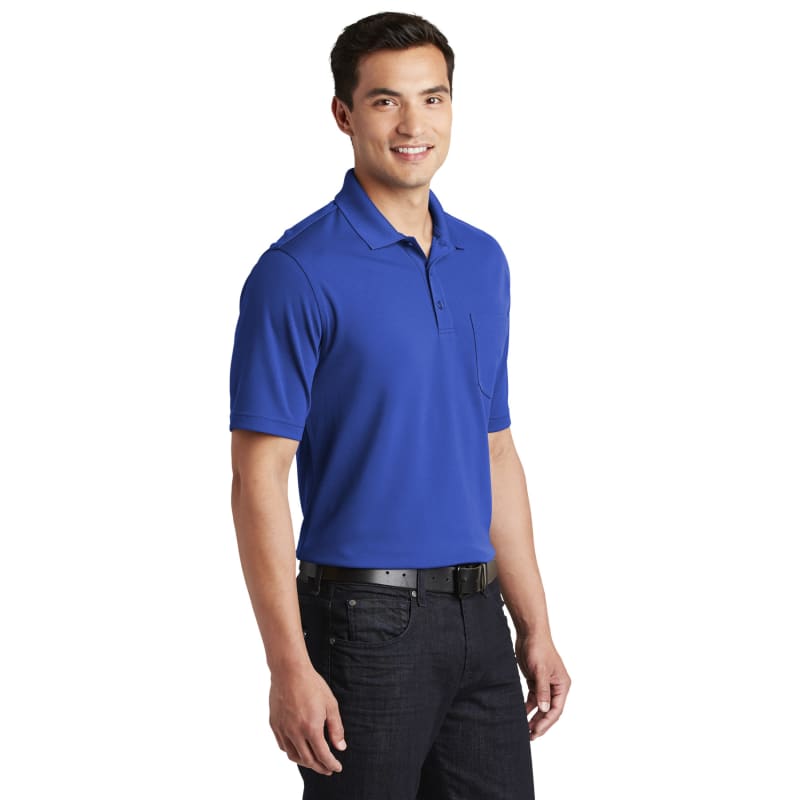 Port Authority Dry Zone UV Micro-Mesh Pocket Polo. 37