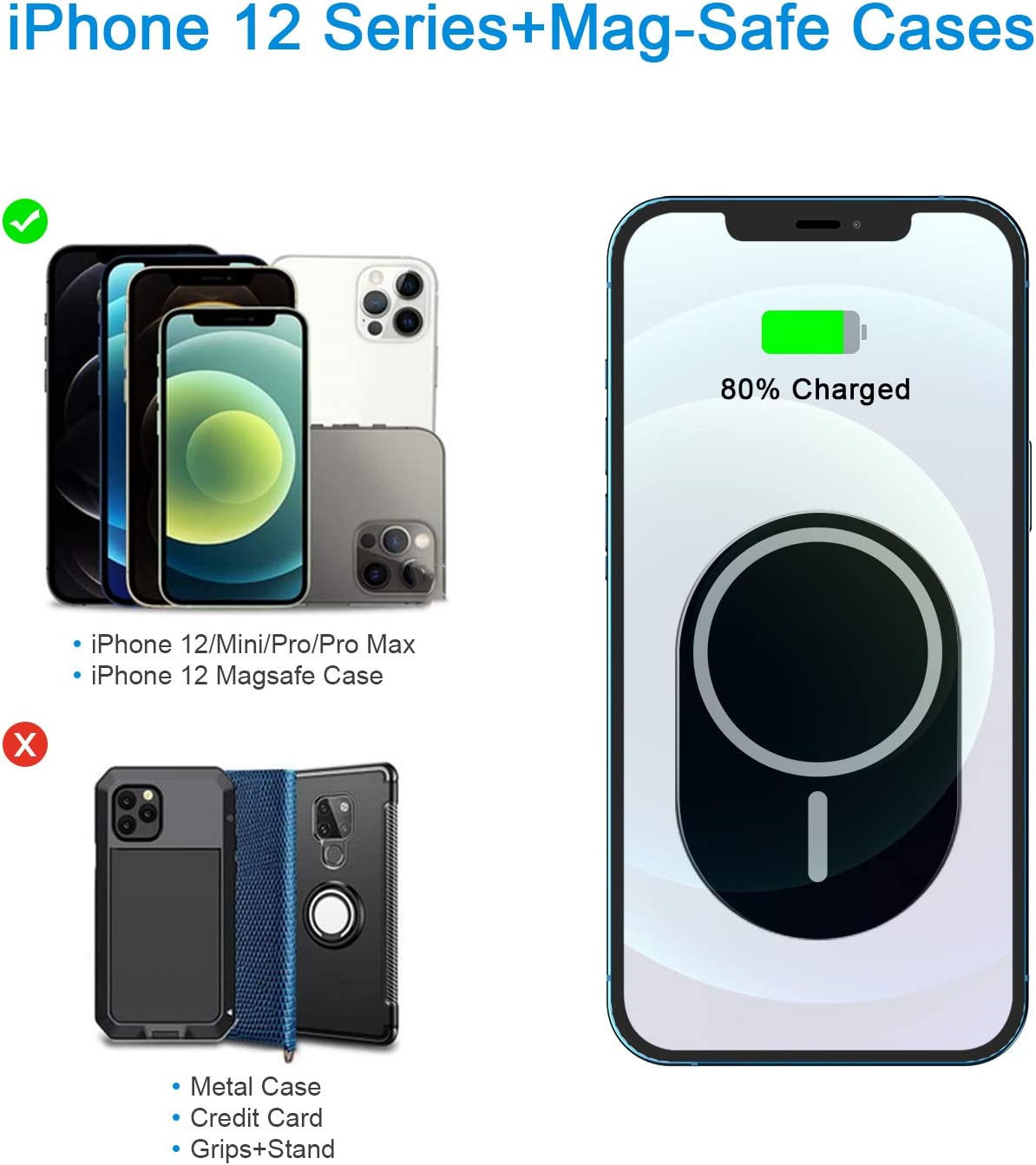 Magnetic Wireless Car Charger 3