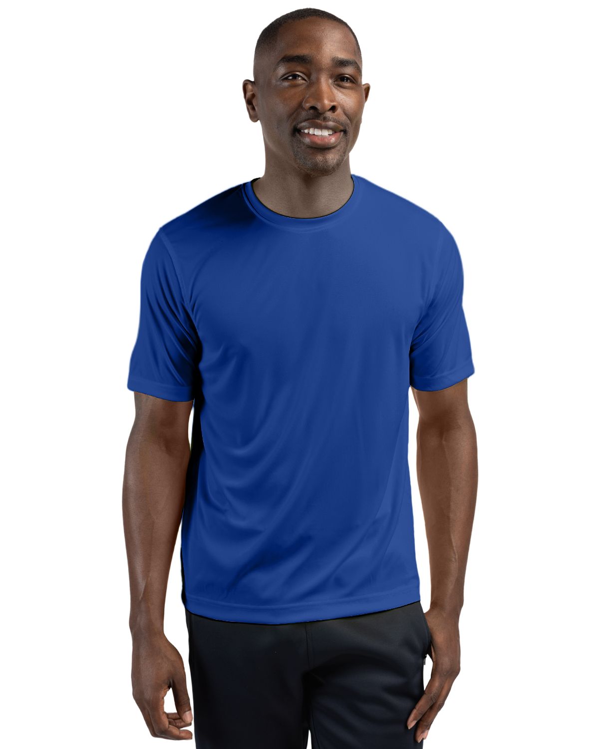 Clique Spin Solution-dyed Performance Jersey Mens Short Sleeve Tee 49