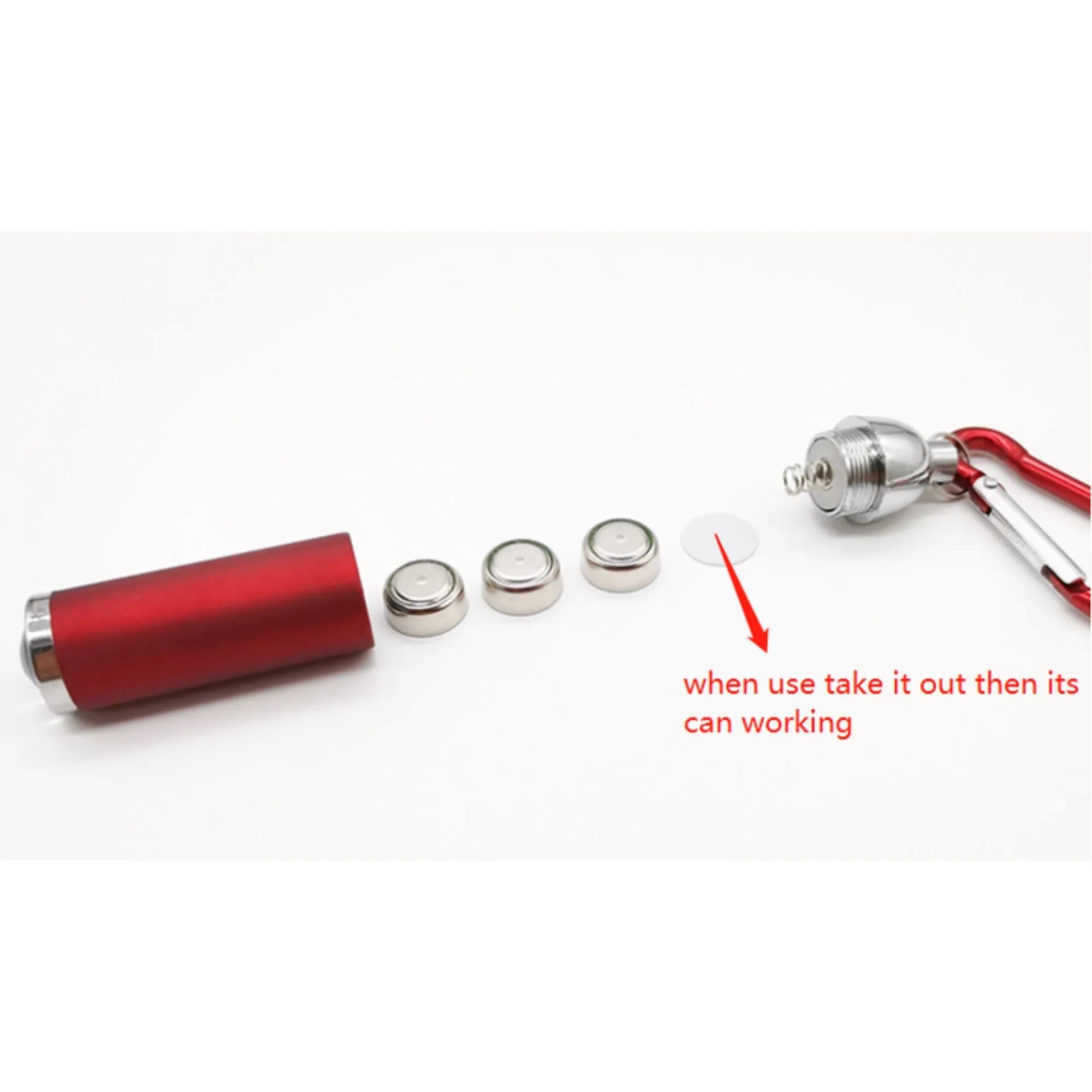 Portable Mini LED Flashlight Keychain 9