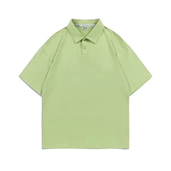 Loose Fit Cotton Polo Shirt 9